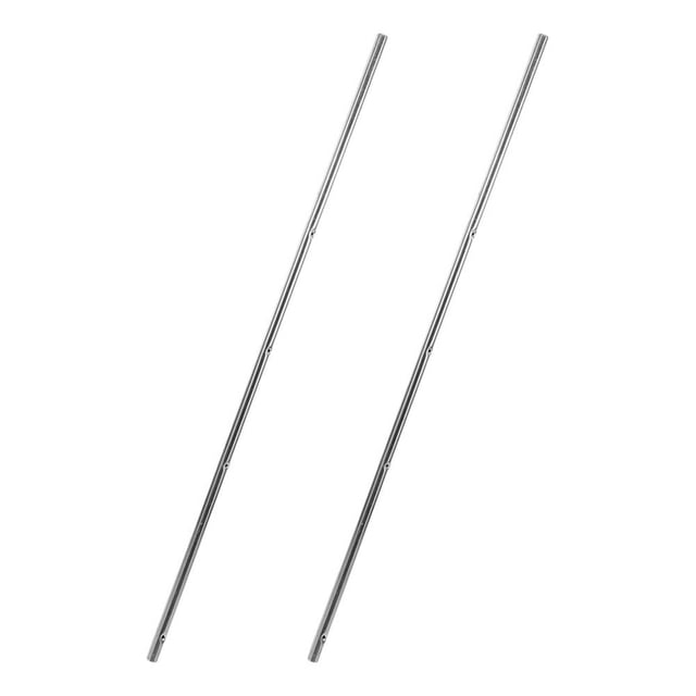 LEEYNEER 2pcs Foosball Table Replacement Rod Foosball Operation Rod Foosball Table Iron Pole Foosball Machine Operation Pole Table Foosball Rod Desk Soccer Machine Accessory for Replace
