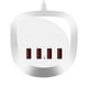 thumbnail image 5 of Sidaley Adaptador Universal seguro función pragmática multifuncional amplia aplicación adaptadores de corriente juego de enchufes para viajes calibre de alambre americano 2piezas, 5 of 6