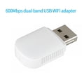 thumbnail image 2 of Dual Band Usb Wireless Wi-Fi Adapter Dongle 5G/2.5G Bluetooth Pc Desktop 600Mbps Sweethay EL011192-00, 2 of 6
