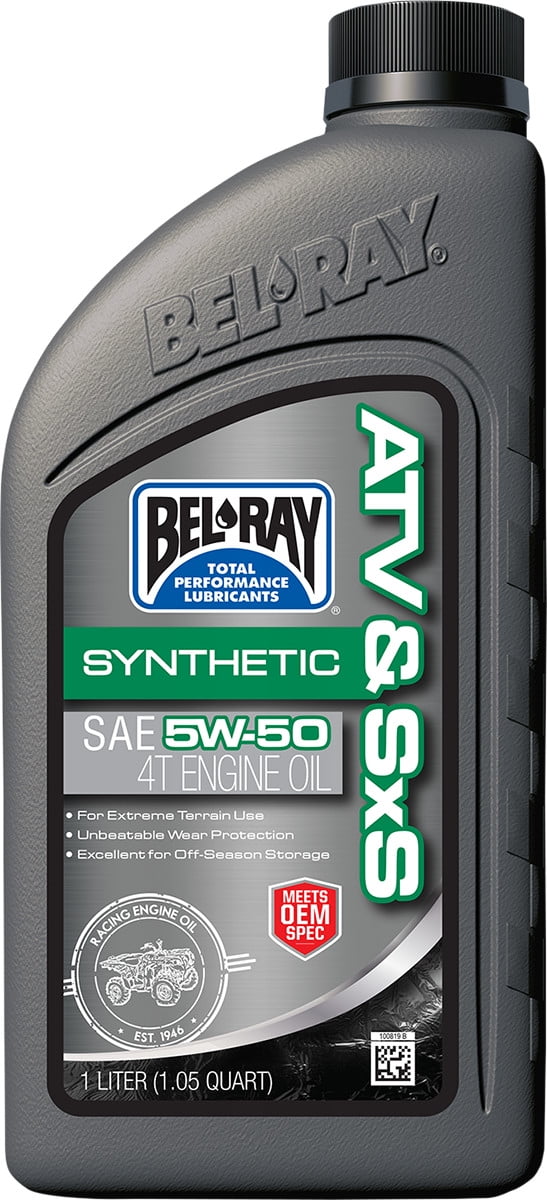 Bel Ray ATV & SXS Synthetic 4T Engine Oil 5W50