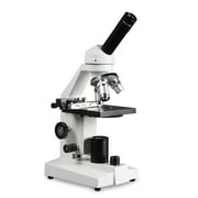 Vision Scientific Student LED Microscope, 40x -1000x Magnification, LED Illumination with light intensity control, Mechanical Stage, Coarse and Fine Focus, 110V