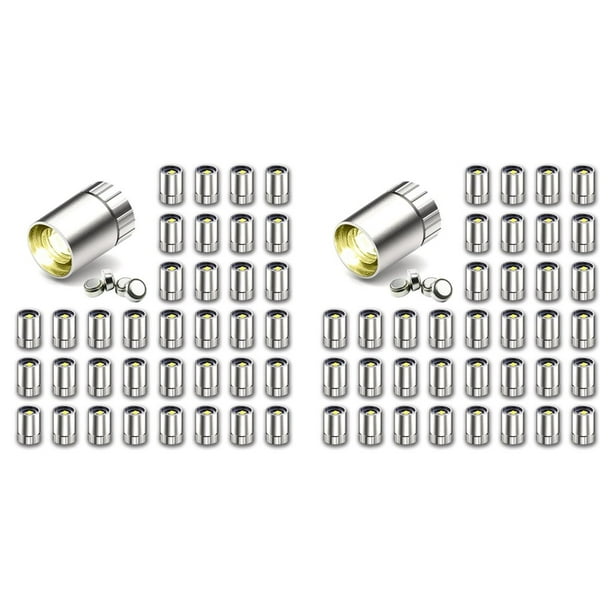 72 Piezas de Luces LED para Manualidades, Focos Que Funcionan con Pilas, Pequeñas Luces Decorativas, LED para Globos, Decoración de Fiestas B