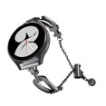 thumbnail image 1 of Correa de repuesto CHAO negra para Galaxy Watch 5/watch 4 acero inoxidable 40 mm 44 mm, 1 of 5