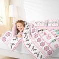 thumbnail image 4 of Castle Fairy Christmas Nutcracker Girl 2pcs Bedding Comforter Set,Animal Deer Twin Comforter Sets,Happy New Year Breathable Bedding Set,Luxury Bedroom Decor, 4 of 8