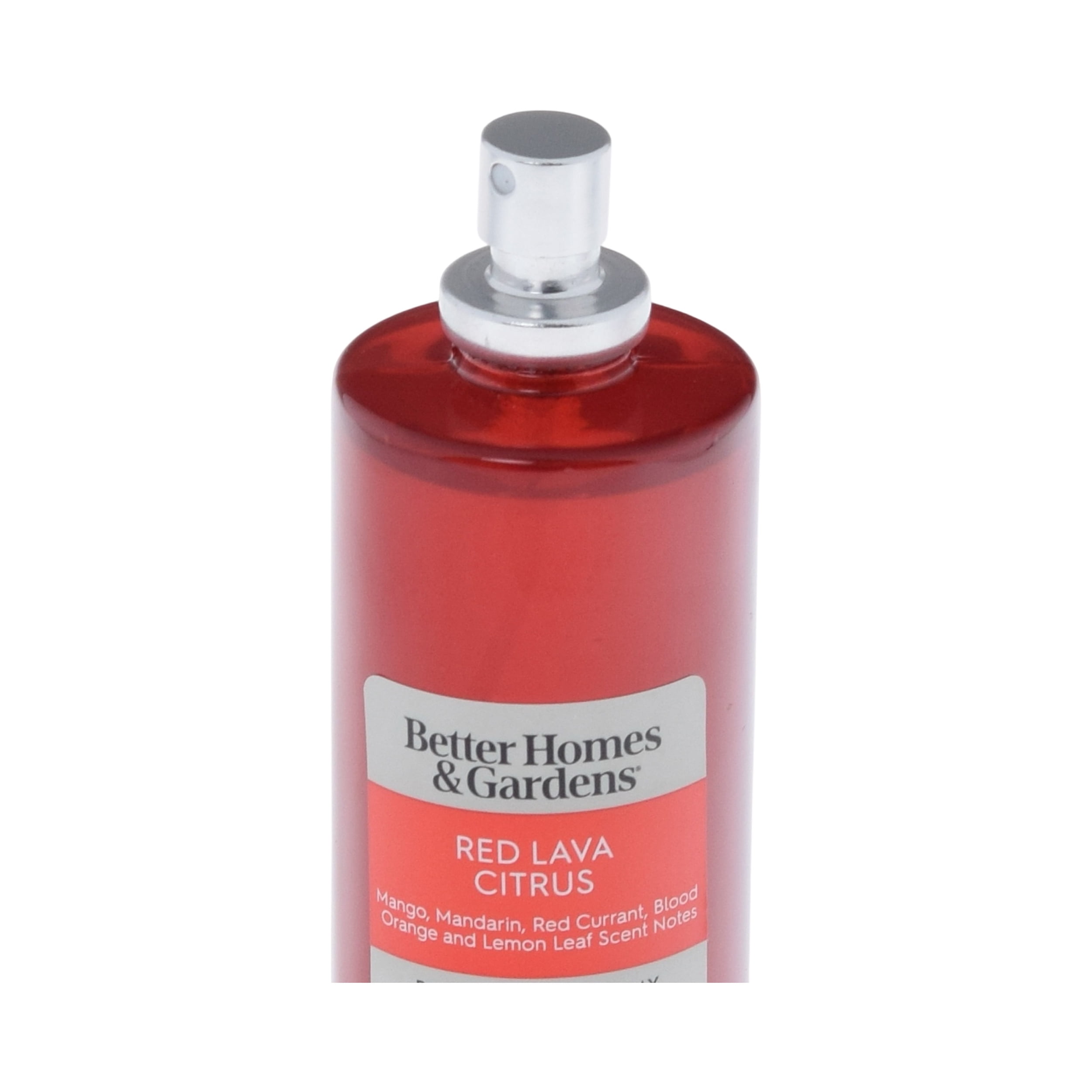 (3 pack) Better Homes and Gardens Red Lava and Citrus Scented Room and Linen Spray 3.38 Fl Oz (100mL).