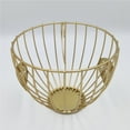 thumbnail image 2 of Matsuzay Cesta de almacenamiento con forma de café, soporte hueco de Metal, soporte para alimentos vegetales, organizador de gran capacidad, hogar, Almacenamiento y organización del hogar Matsuzay HA022733-00, 2 of 6