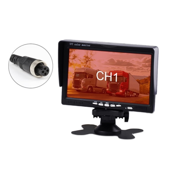 7 Inch AHD Car Monitor High Definition Night Vision Backup Camera Vehicle Reverse Rear View Backup Camera Monitors For Truck