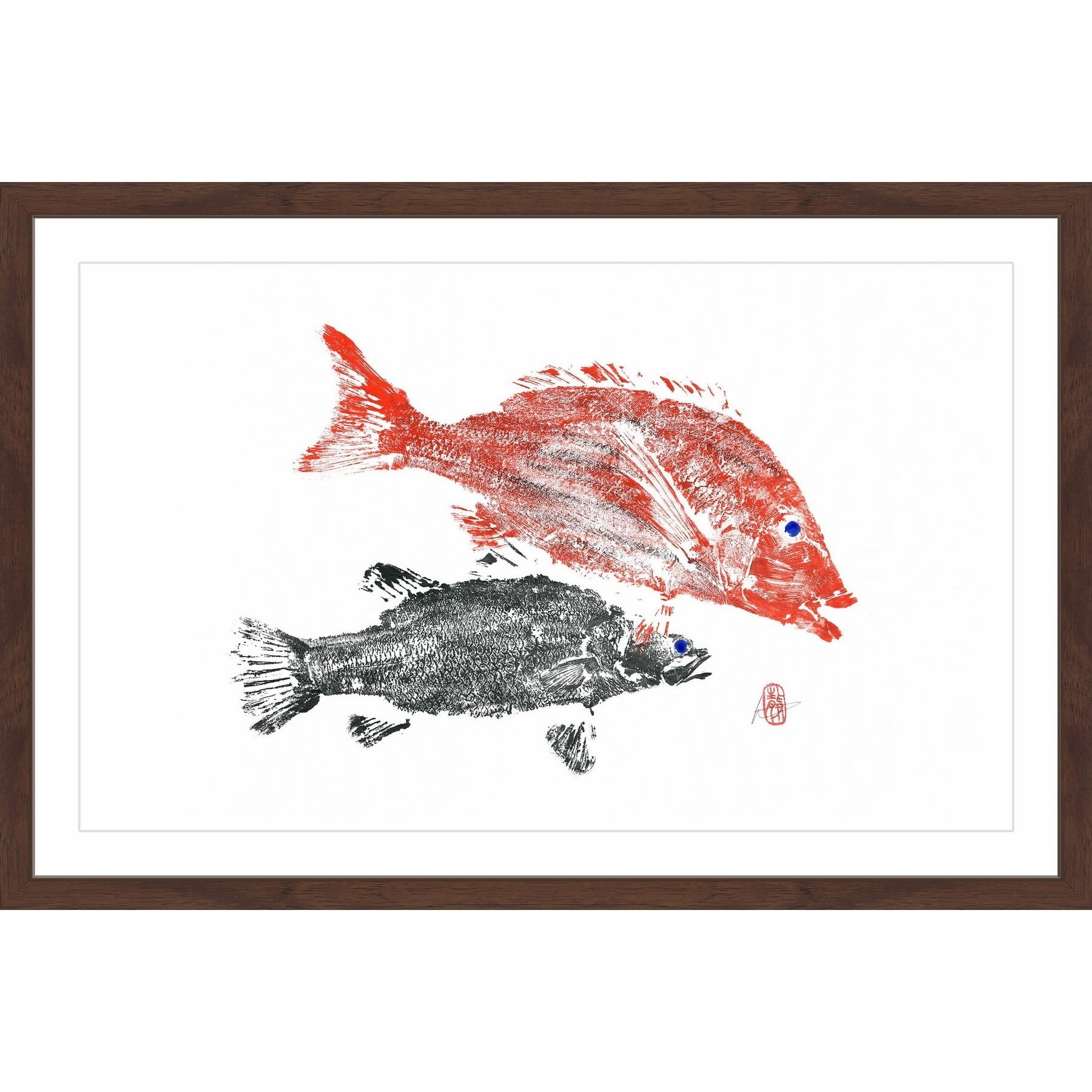 "Common Pandora" Framed Painting Print