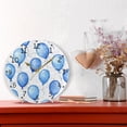 thumbnail image 6 of Blue Balloons Cartoon Round Wall Clock Silent Analog Battery Operated Black Pointer Home Decor 9.84" Diameter, 6 of 11