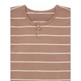 thumbnail image 2 of Modern Moments by Gerber Toddler Boy Organic Drop Shoulder Henley Tee, Sizes 12 Months - 5T, 2 of 7