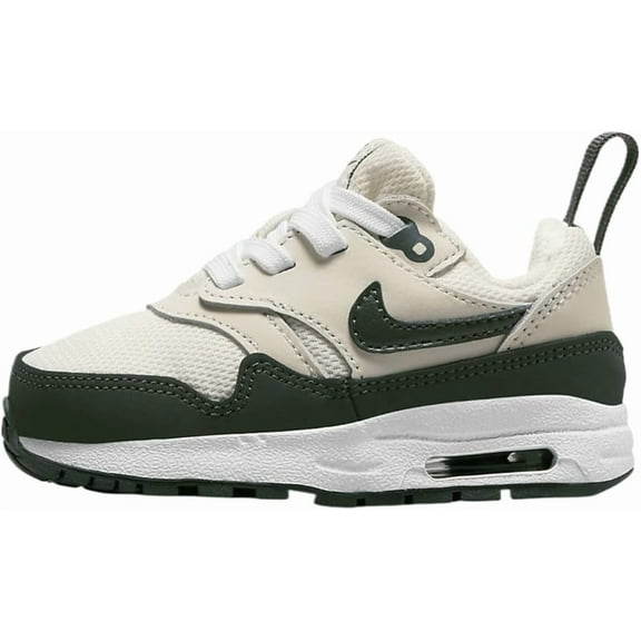Toddler's Nike Air Max 1 Easyon Pale Ivry/Vintage Green-Wht (DZ3309 107) - 6