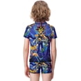 thumbnail image 3 of Yu-Gi-Oh Boys 2-Piece Swimsuit Set, Short Sleeve Rash Guard & Swim Trunks, 3 of 7