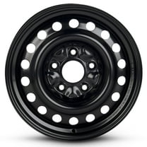 For 2008-2014 Chrysler Town & Country 16 Inch Painted Black Rim - OE Direct Replacement - Road Ready Car Wheel