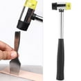 thumbnail image 1 of Mazo de Goma, Martillo Desmontable de Doble Cara para Artesanía de Cuero Con de Acero para Hacer Manualidad, Herramiente de Martillo de Mazo de Goma, 1 of 7