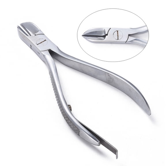 1 pc Carbon Steel Side Cutting Pliers Side Cutter Jewelry Hand Tools Platinum 139x68x12mm
