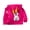 Hot Pink, variant on Toddler Baby Rain Jacket Waterproof Windproof Bunny Ear Hooded Raincoat Boys Girls Cute Lightweight Fall Outerwear Warm Coats
