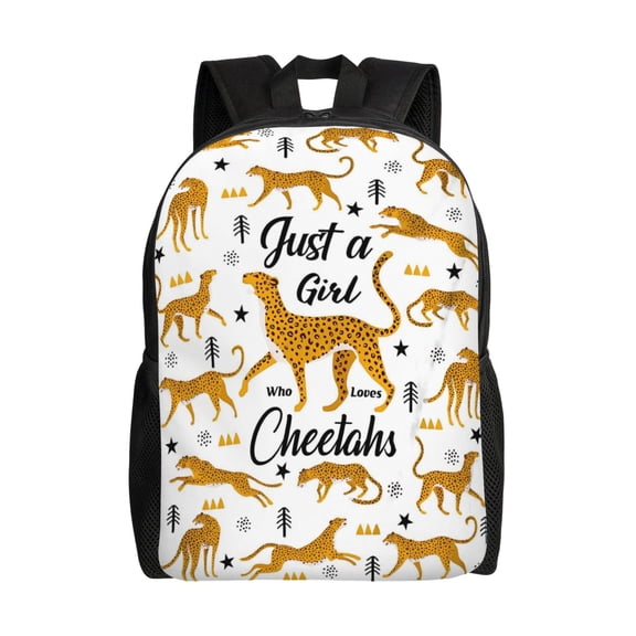 Cheetah Backpack Large Capacity Laptop Bag for Men and Women