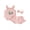 Pink, variant on BemeyourBBs Newborn Baby Girl Summer Clothes Infant Baby Girl Waffled Outfits Cute Flower Embroidered Sleeveless Romper Ruffles Shorts Headband Set