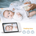 thumbnail image 3 of Screen Video Baby Monitor 10 Zoom Camera with Temperature Display Screen Smart Home US PLUG, 3 of 10