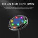 thumbnail image 3 of Lámpara De Decoración De Jardín De Plástico Resistente Al Agua, Luz Solar Subterránea, Paisaje De Césped, Luces Enterradas, Luces Solares Para Terrazas Al Aire Libre (10Led) Monstrate HA027728-02, 3 of 6