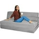 thumbnail image 1 of Colchon Sofá Cama Plegable Houzer Modular Sala Mueble 3 En 1 Gris, 1 of 5