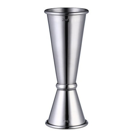 

GETHOME Home Double Spirit Bar Tool Portable Stainless Steel Cocktail Jigger Measure Cup