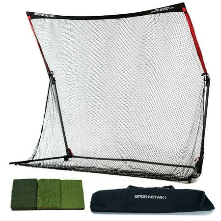 UPC: 0858720005009 | Rukket Sports SPDR Golf Net ( 10×7 ) with Tri Turf Mat