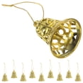 thumbnail image 6 of FRCOLOR 12pcs Plastic Bell Ornaments for Christmas Tree Festive Hanging Decorations, 6 of 10