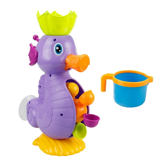 Leutsin Seahorses Bath Toys Bathtub Toys For Toddlers Babies Kids 2 3 4 Year Old Girl