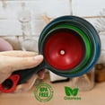 thumbnail image 3 of 3 Pcs Kitchen Collapsible Funnels, Silicone Funnels for Liquid Transfer, Wide Mouth Funnels for Mason Jars, Large Medium, 3 of 10