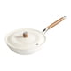 thumbnail image 1 of Sartén antiadherente con revestimiento de 28 cm y tapa para tortillas, sartén de fondo plano para saltear, sartén antiadherente profunda para, 1 of 9