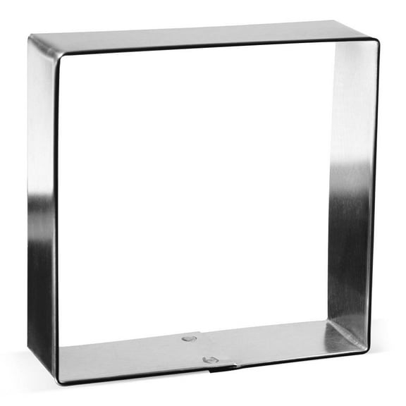 Square Cookie Cutter 3 in B0709 - Foose Cookie Cutters - USA Tin Plate Steel