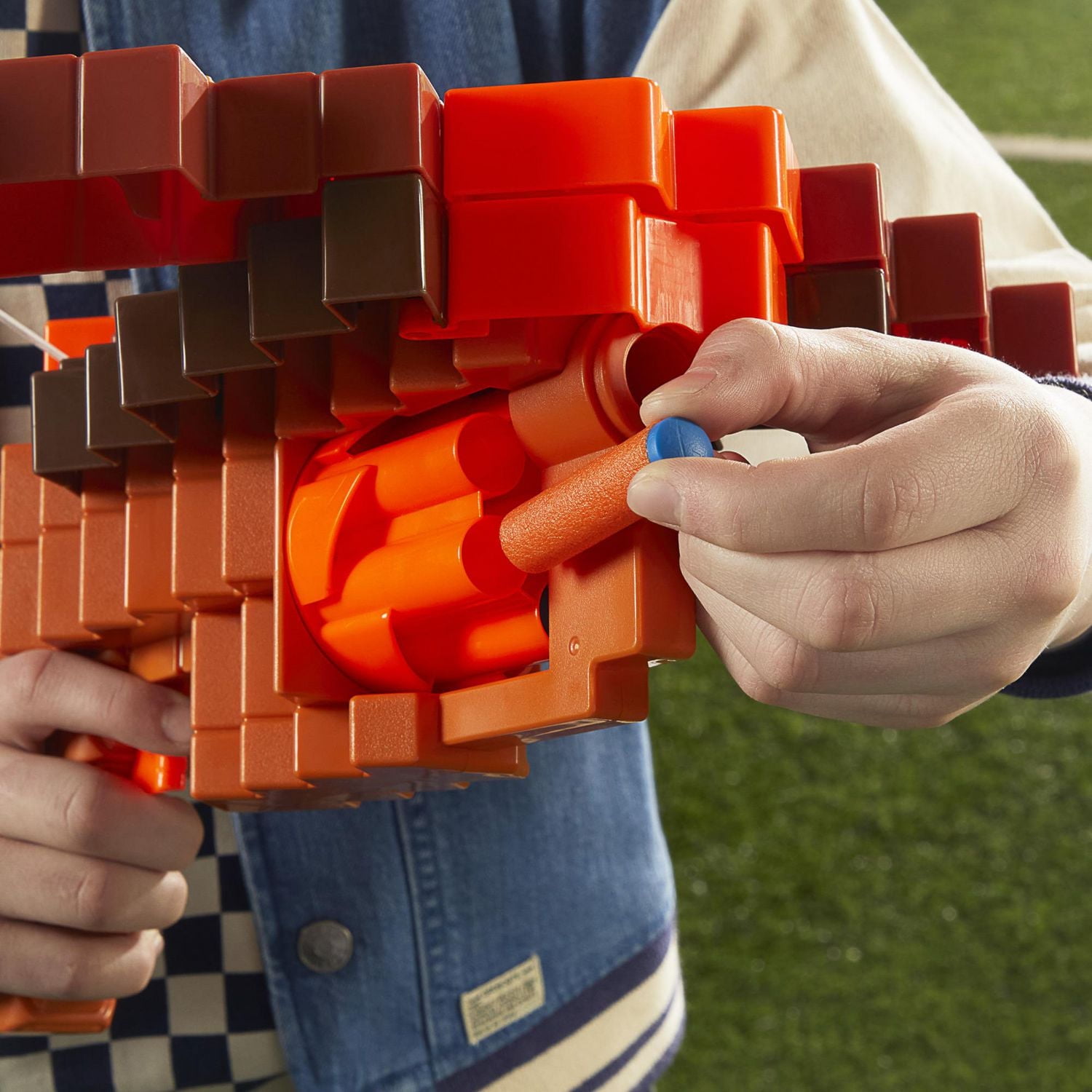 Nerf Minecraft, blaster à fléchettes Pillager's Crossbow