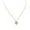 C, variant on Jewelry VerPetridure Ladies Multicolor Love Necklace Crystal Clavicle Chain Pendant