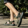 thumbnail image 4 of Rumpra Men's Quick-Dry Sport Sandals - Lightweight Water Shoes for Beach, Hiking & Swimming, 4 of 6