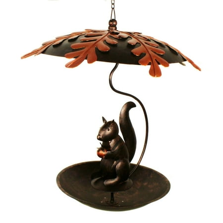 Blue Handworks Squirrel Feeder Flat Bottom