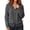 Gray, variant on Hooded Sweaters for Women Zip Up Cable Knit Two Way Zipper Cardigan Long Sleeve Raglan Knit Sweater Jacket Fall Winter Fashion Outfits