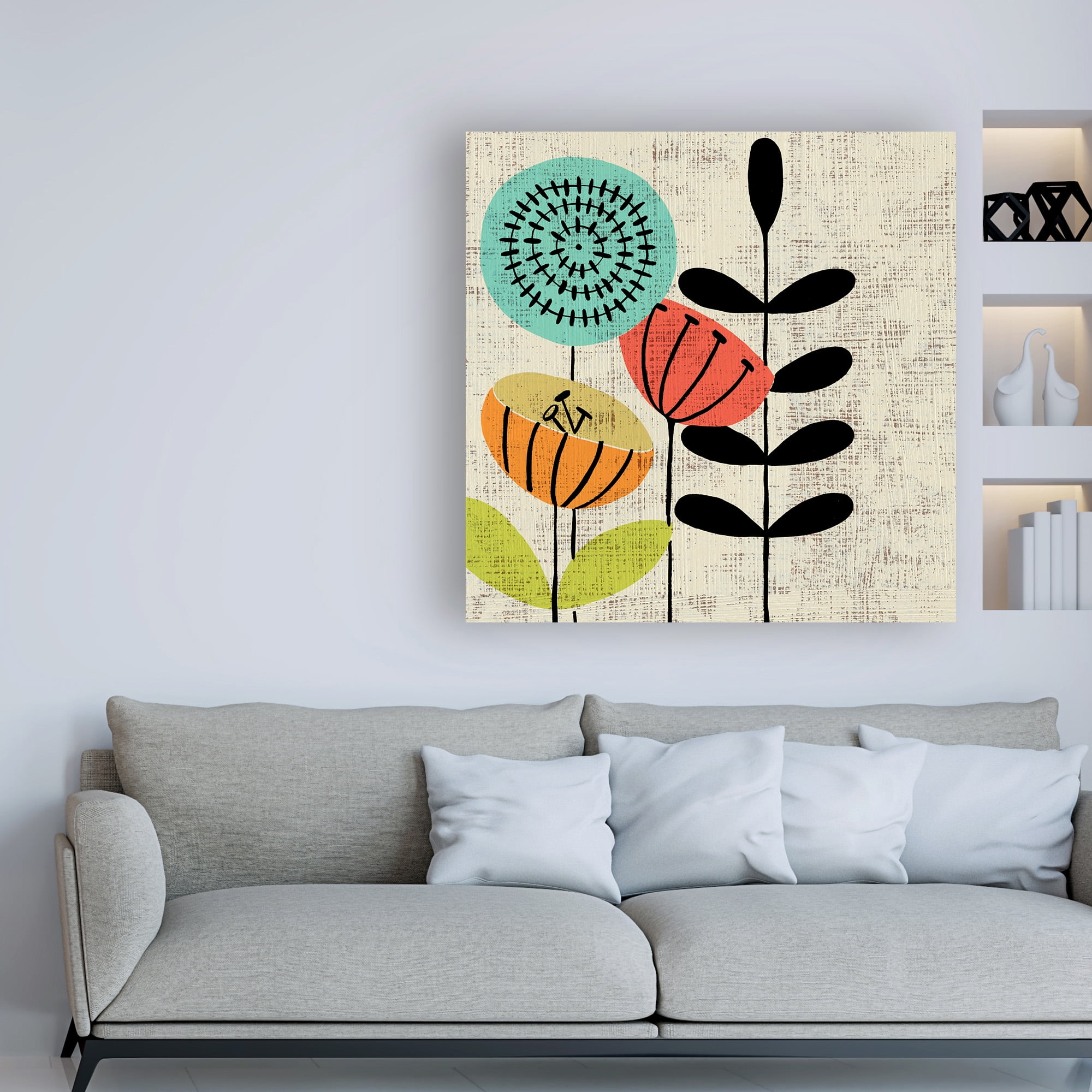 Trademark Fine Art 'Adas Garden I' Canvas Art by Chariklia Zarris