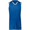 thumbnail image 4 of Holloway Sportswear M Retro Basketball Jersey Royal/White 224076, 4 of 5