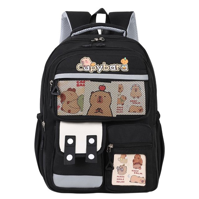 WHEANG Cute Capybara Backpack School Backpack Kawaii Backpack For