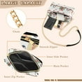 thumbnail image 3 of FORMRS Women Crossbody Purse with Chain Strap Vegan Leather Shoulder Handbag, Christmas Gift Train, 3 of 7