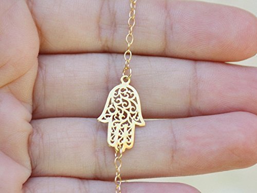 Hand Fatima Necklace Gold