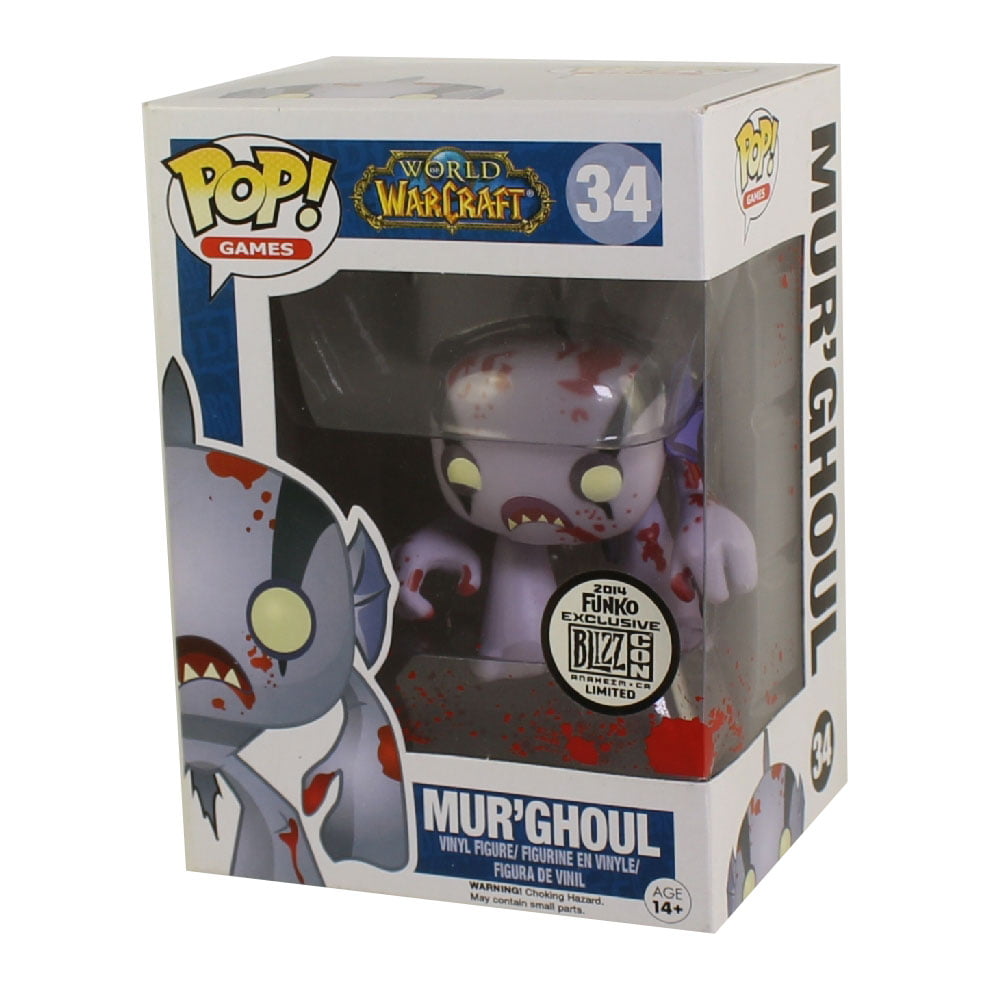 Funko Pop World of Warcraft Mur'ghoul Vinyl Figure Blizzcon 2014 34 for sale online 