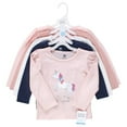 thumbnail image 2 of Hudson Baby Infant and Toddler Girl Long Sleeve T-Shirts, Magical World, 6-12 Months, 2 of 7