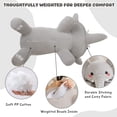 thumbnail image 4 of Peluche pesado TOYSYM Elephant de 0,73 kg para niños y adultos, 4 of 9