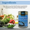 thumbnail image 3 of COLE’S CHESAPEAKE CREAM OF CRAB SOUP - PREMIUM CANNED FRESH CRAB MEAT & NUTRITIOUS SEMI CONDENSED AND GLUTEN-FREE CRAB BISQUE – 15 OZ PER CONTAINER (PACK OF 6), 3 of 7