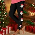thumbnail image 2 of Enjoytime Pants for Women Christmas Printed High Waisted Sweatpants Cycling Workout Running Yoga Leggings Red S, 2 of 4