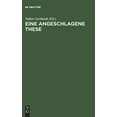 thumbnail image 1 of Eine angeschlagene These (Édition Allemande), 1 of 3