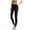Black, variant on Women Solid Color Underwear And Winter Warm Knit Breathable Slim Cotton Wool Base Pants Beige L Christmas Gift