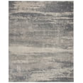 thumbnail image 2 of SAFAVIEH Noble Natalee Abstract Area Rug, Light Blue/Ivory, 8' x 10', 2 of 7